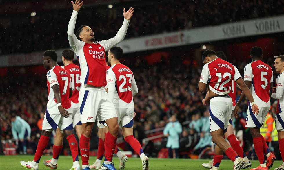 ساليبا يشعل الحماس: أرسنال يحلم بالرباعية التاريخية!