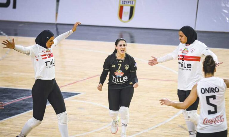الزمالك يرفع الستار عن قائمة بطلات الطائرة.. ومواجهات نارية تنتظر الفريق في المونديال