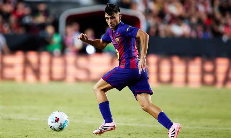 بيدري “السحري” يفك شفرة أوساسونا ويقود برشلونة نحو الصدارة