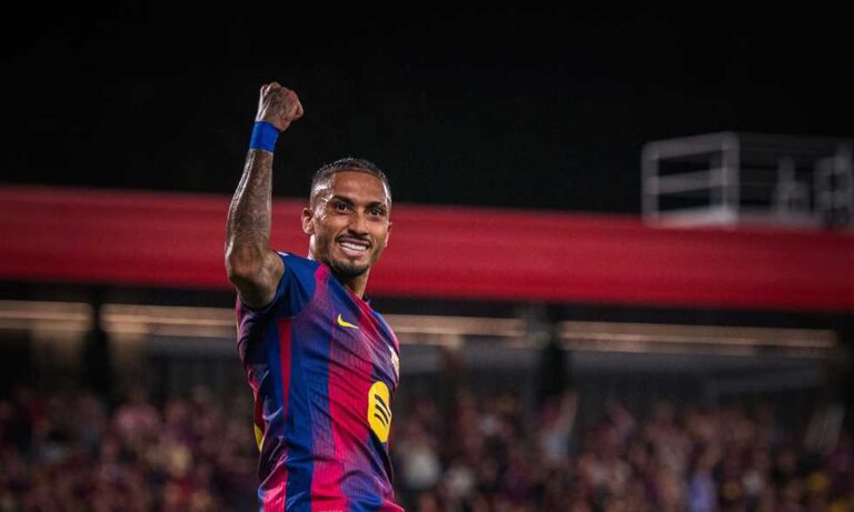 برشلونة يحلق في الصدارة بانتصار مثير.. ورافينيا يكشف سر التفوق