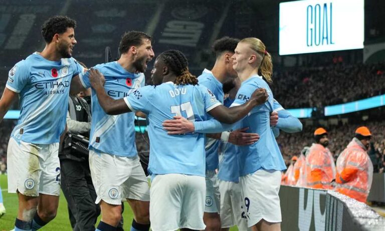 هالاند يفتتح التسجيل سريعًا.. ومانشستر سيتي يواجه وست هام في قمة مثيرة