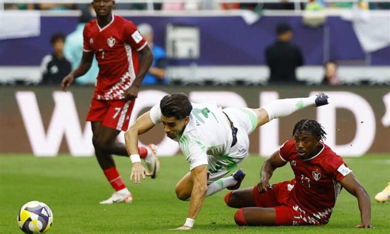 مفاجأة في كأس العرب: السودان يُجبر الجزائر على التعادل!