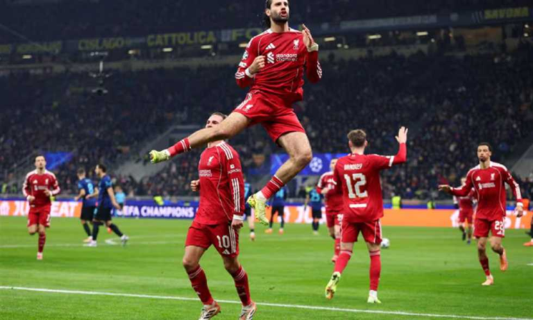 ليفربول يخطف فوزًا قاتلًا من أنياب إنتر ميلان في دوري الأبطال