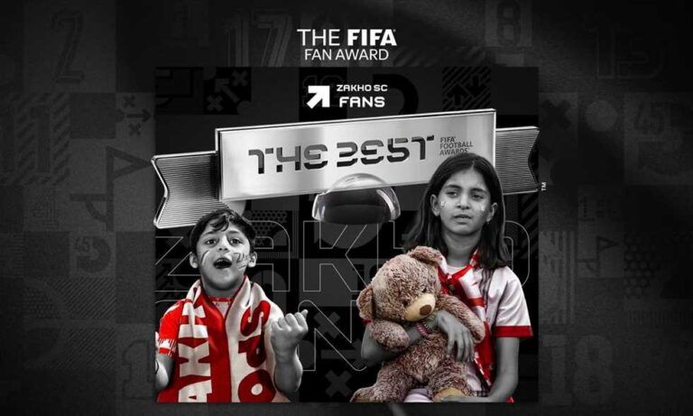 جماهير زاخو العراقية تتوج الأفضل عالمياً.. و”فيفا” يكافئ مبادرة إنسانية مؤثرة