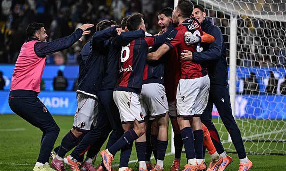 بولونيا يُطيح بإنتر ميلان من السوبر الإيطالي في مباراة مثيرة