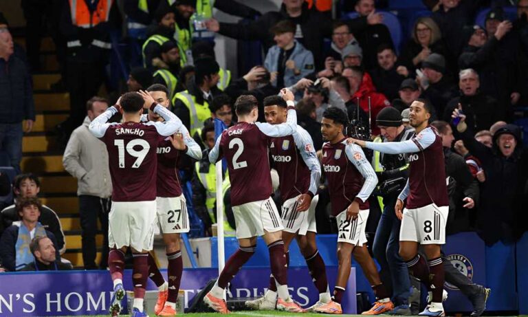 أستون فيلا يواصل التألق ويهزم تشيلسي في عقر داره!