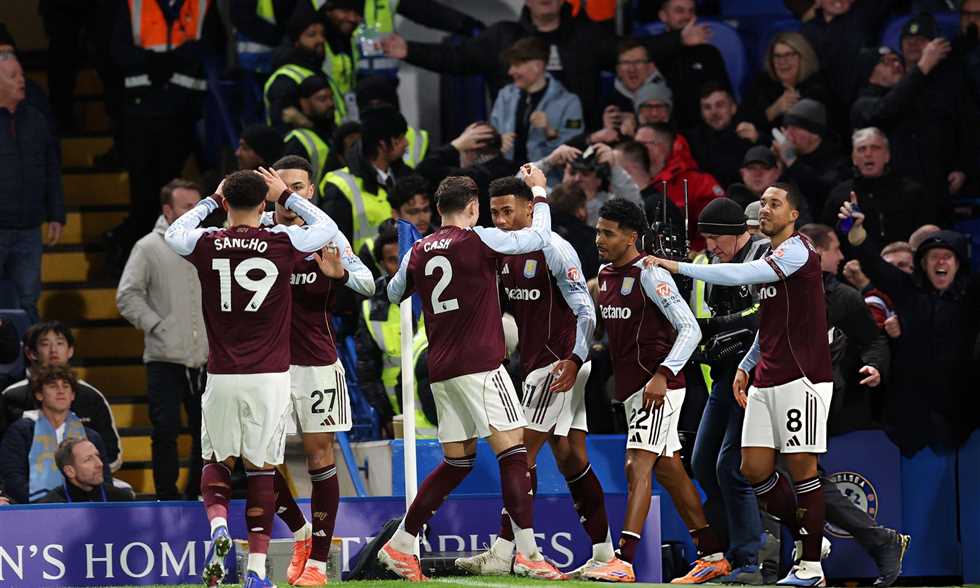 أستون فيلا يواصل التألق ويهزم تشيلسي في عقر داره!