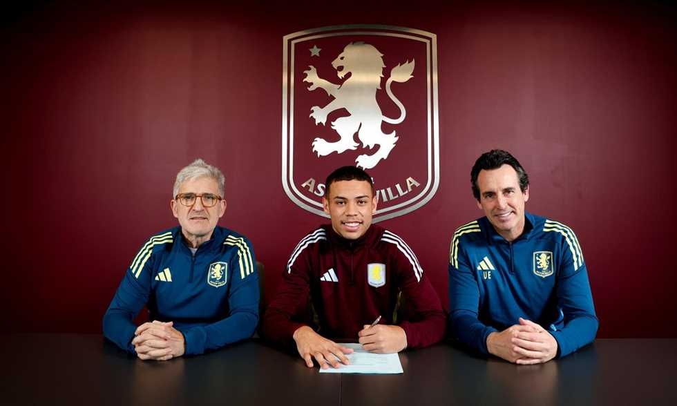 أستون فيلا يفتتح سوق الانتقالات الشتوية بضم موهبة برازيلية شابة