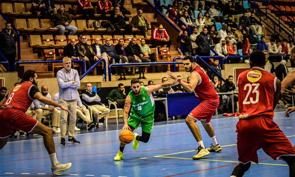 الاتحاد السكندري يتصدر دوري السلة