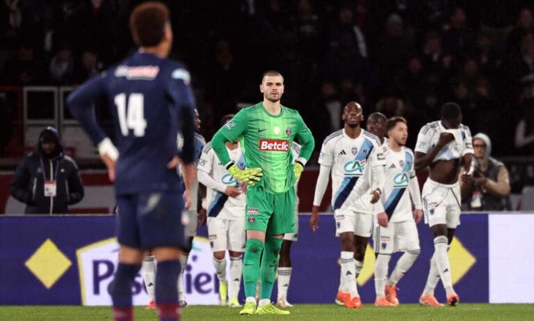 باريس سان جيرمان يودع كأس